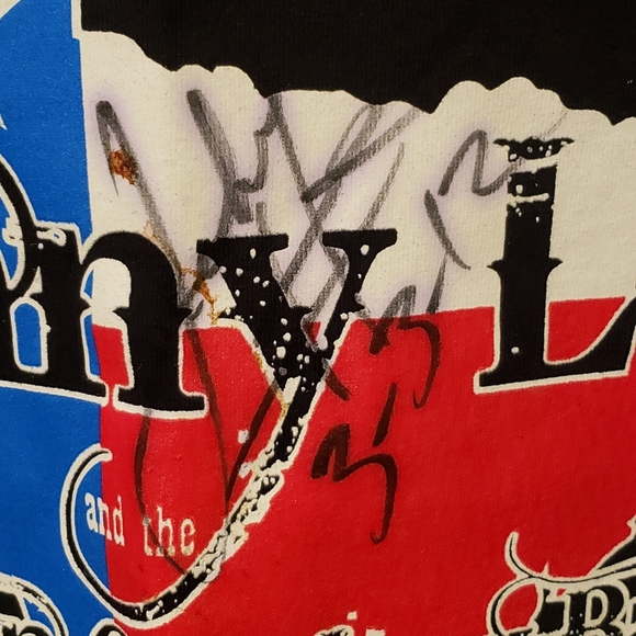 Vtg Autographed Signed Johnny Lee T-Shirt 3/03/12 - Picture 6 of 8